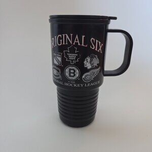 NHL Original Six Travel Mug, black, 16 oz